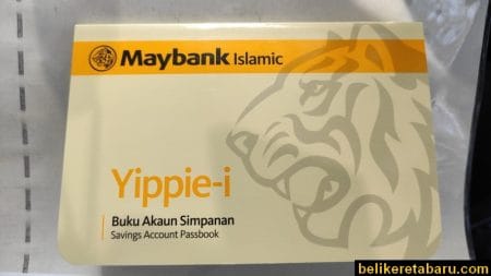 Buku akaun simpanan kanak kanak jenis islamik dari Yippie-i Maybank