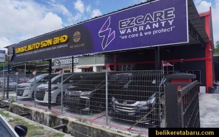 Kedai menjual kereta import terpakai Sinar Auto Sdn Bhd