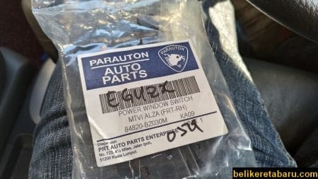 Suis Power Window Myvi Problem Rosak Suis power window Myvi yang dibeli