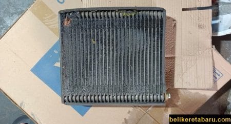 cooling coil Preve yang kotor dan bocor