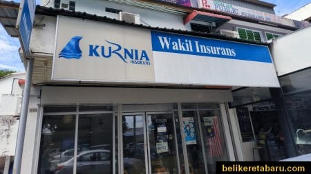 Kedai wakil insurans takaful kenderaan