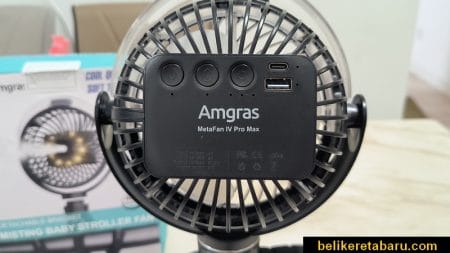 Kipas mini usb dari Amgras Metafan IV Pro Max