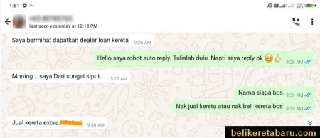 Cara mudah jual kereta Proton Exora di Carsome