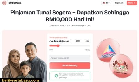 Dapatkan pinjaman kredit tunai segera dari Tambadana yang berlesen dari KPKT Malaysia