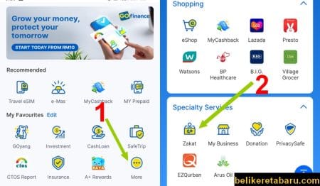 Bayar zakat mudah dengan aplikasi Touch 'n Go eWallet