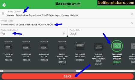 Cara tukar bateri lama kereta dengan bateri baru dari BateriKu