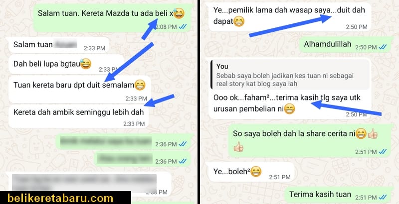 Berjaya jual dan beli kereta Kereta Mazda 2 terpakai direct owner guna invois kedai used car
