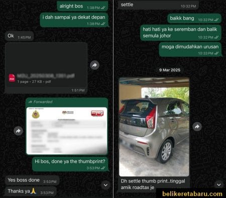 Berjaya jual beli kereta Proton Iriz terpakai melalui kami